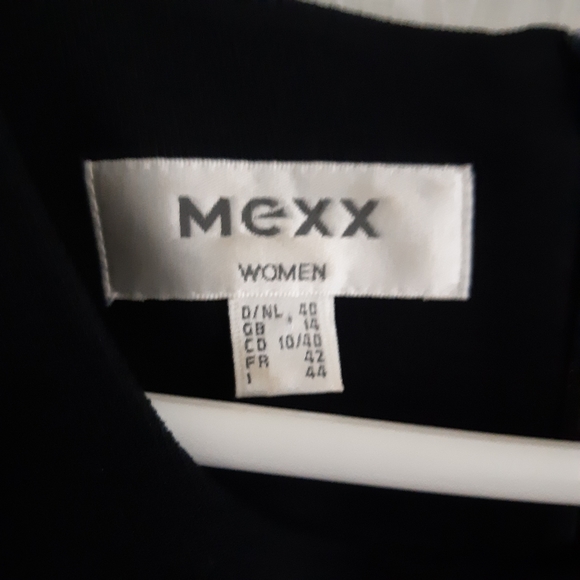 Mexx light lined wool dress, classic LBD - Picture 3 of 5